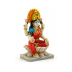 Goddess Lakshmi on Lotus Idol | Lakshmi Devi Murti for Home Mandir Puja | Laxmi Statue