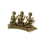 Panchadhatu Lakshmi Ganesha Saraswati Idol | Panchaloha Laxmi Ganesha Saraswati Murti | Panchalogam Lakshmi Ganesha Saraswati Statue
