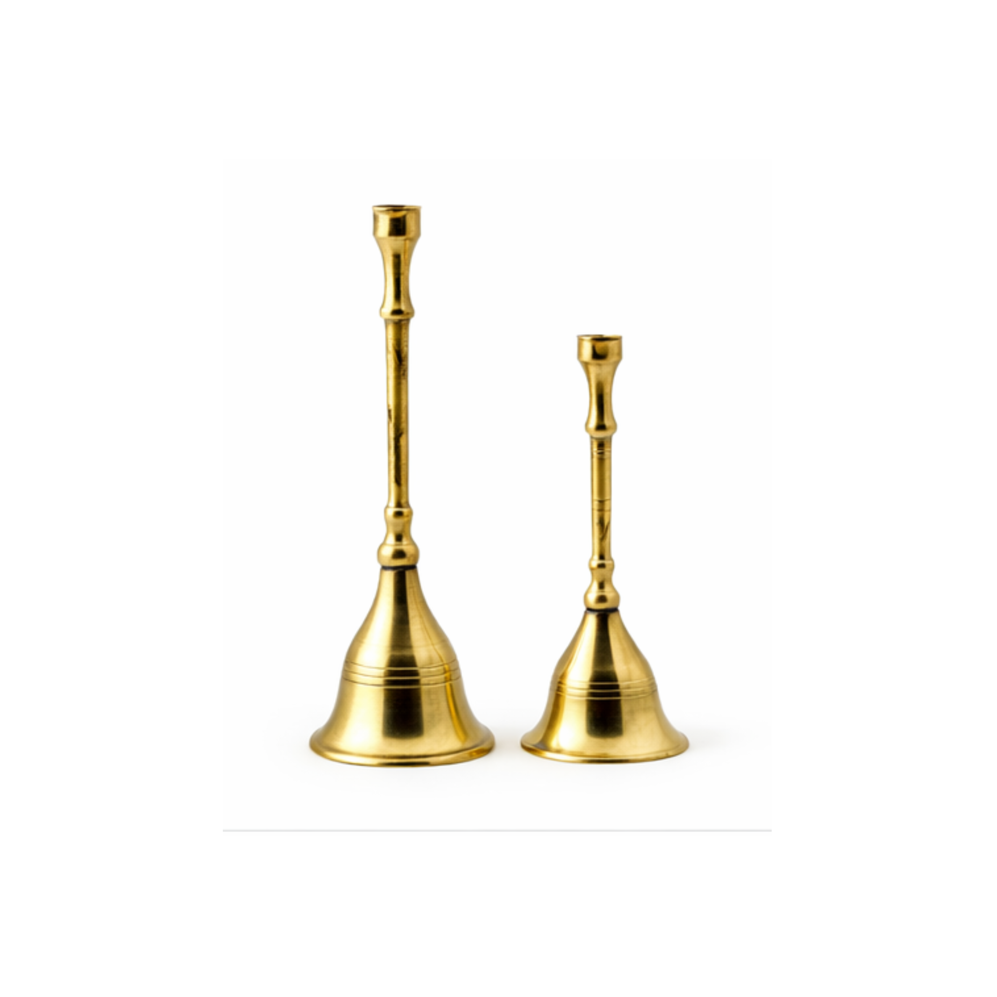 Brass Round Head Bell | Traditional Brass Puja Ghanti