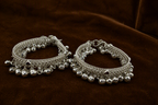 Pure Silver Baby Ghungroo Payal (Pair) | Traditional Baby Anklets