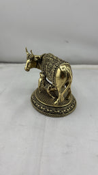 Panchaloha Kamadhenu Idol | Panchadhatu Cow and Calf Murti | Panchalogam Gau Mata Statue