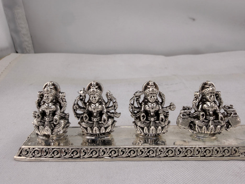 Silver Ashta Lakshmi Idol | 8 Forms of Lakshmi Statue | Eight Laxmi Murti