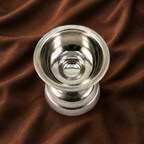 Pure Silver Traditional Pedestal Diya | 999 Fine Silver