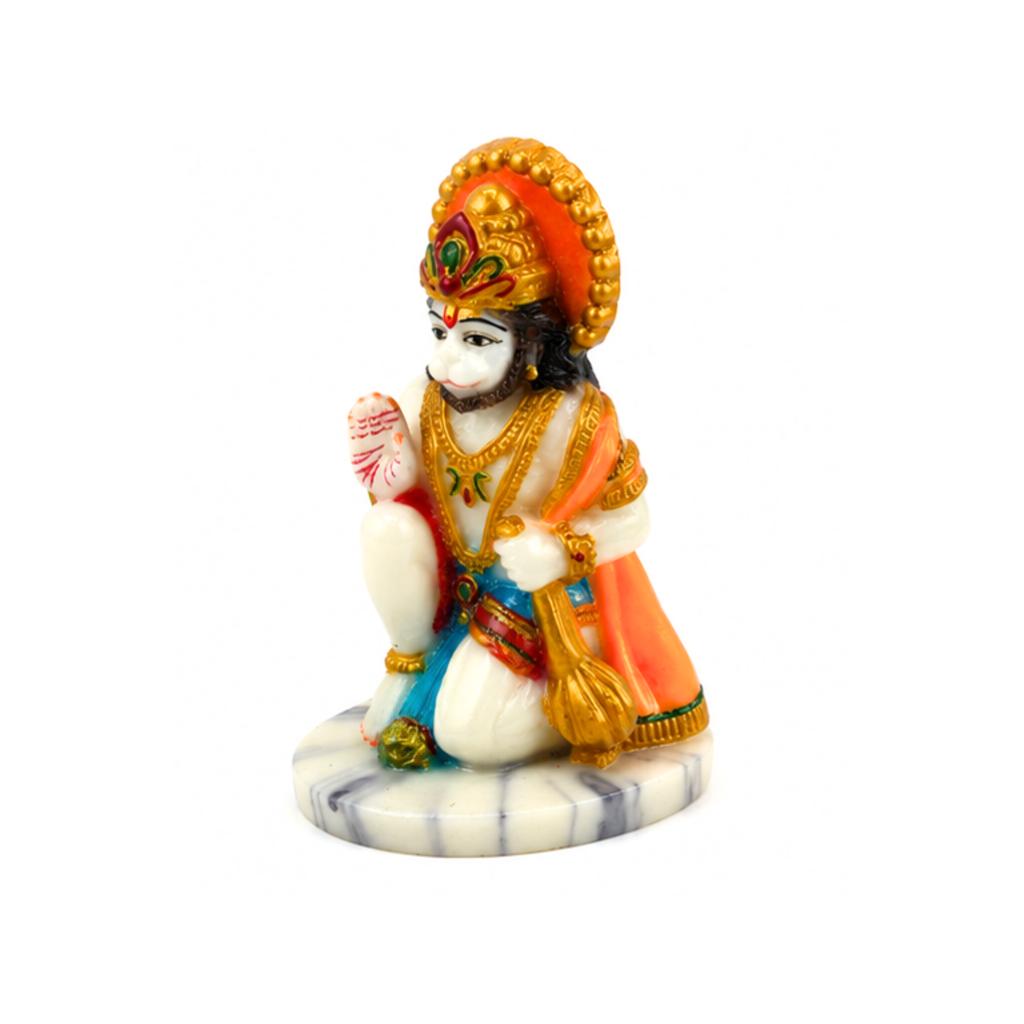 Small Hanuman Murti | Hanuman Statue | Lord Hanuman Idol for Car Dashboard Home Temple Puja