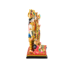 Decorative Large Ram Darbar Idol  | Traditional Lord Rama, Sita & Lakshman Murti