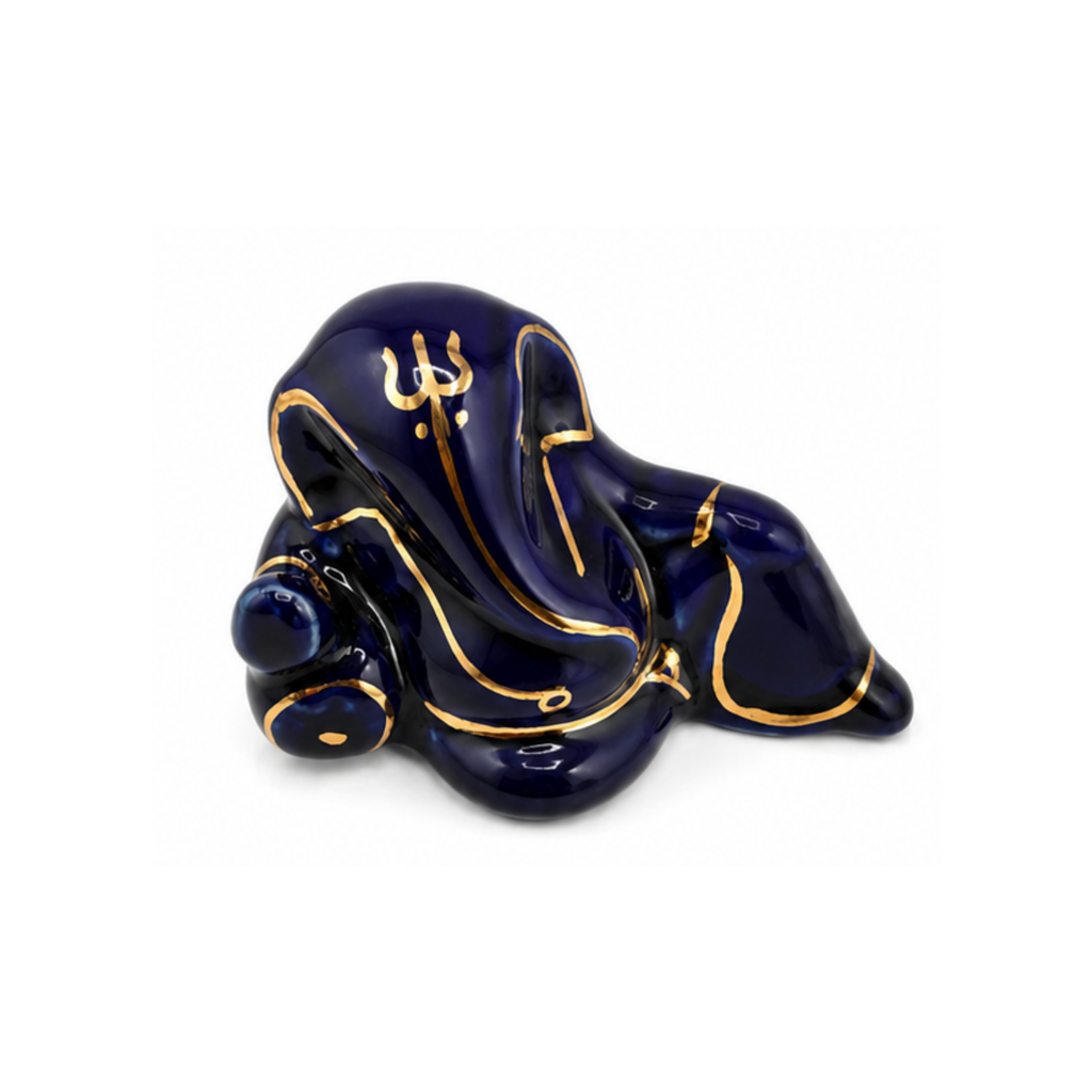 Lying Down Ganesha for Car Dashboard | Small Ganpati Idol for Car