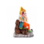 Small Ganesha Murti | Ganapati Idol for Puja Home Decor Car Dashboard