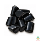 Black Tourmaline Tumble Stones – Polished Natural Black Gemstones | Manifestation Healing and Meditation Crystals