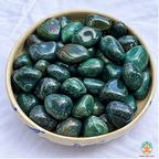 Green Mica Tumble Stones – Polished Green Gemstones | Fuchsite Crystals| Green Muscovite Gemstones | Manifestation and Healing Crystals