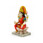 Goddess Lakshmi on Lotus Idol | Lakshmi Devi Murti for Home Mandir Puja | Laxmi Statue