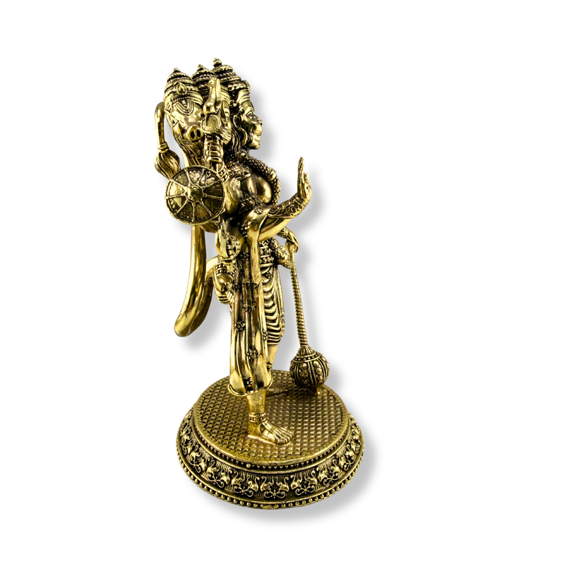 Panchadhatu Panchamukhi Standing Hanuman Idol | Panchaloha Hanuman Murti | Panchalogam Hanuman Statue