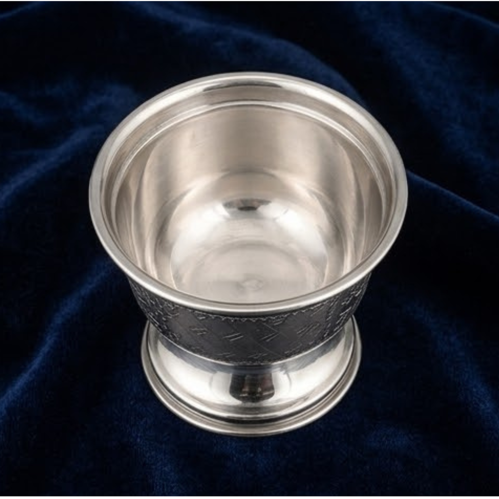 Pure Silver Sriman Cup 35g | Silver Chandan Cup | Silver Puja Cup