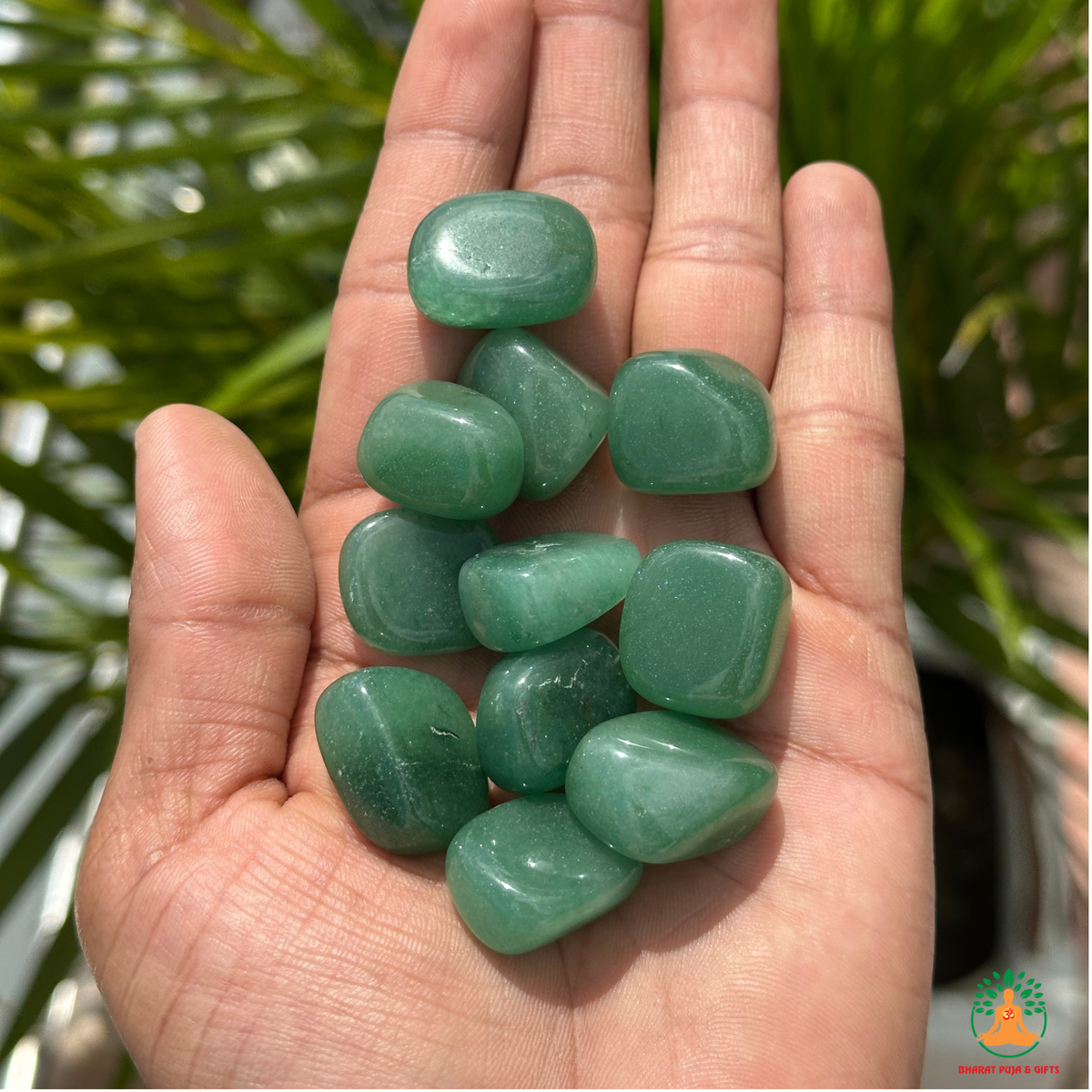 Green Aventurine Tumble Stones – Polished Natural Gemstones | Manifestation Healing and Meditation Crystals