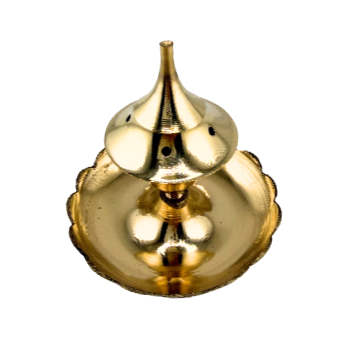 Brass Agarbatti Stand | Traditional Incense Holder with Base