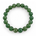 Green Aventurine Bracelet | Natural Green Crystal Gemstone Bracelet | Luck & Prosperity Jewelry | Crystal Bracelet | Gift for Men & Women