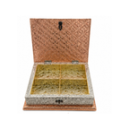 Dry Fruit Box Rose Gold | Fancy Diwali Gift Box