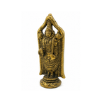 Brass Balaji Idol with Ornate Prabhavali | Brass Lord Vishnu Murti | Lord Venkateswara Statue