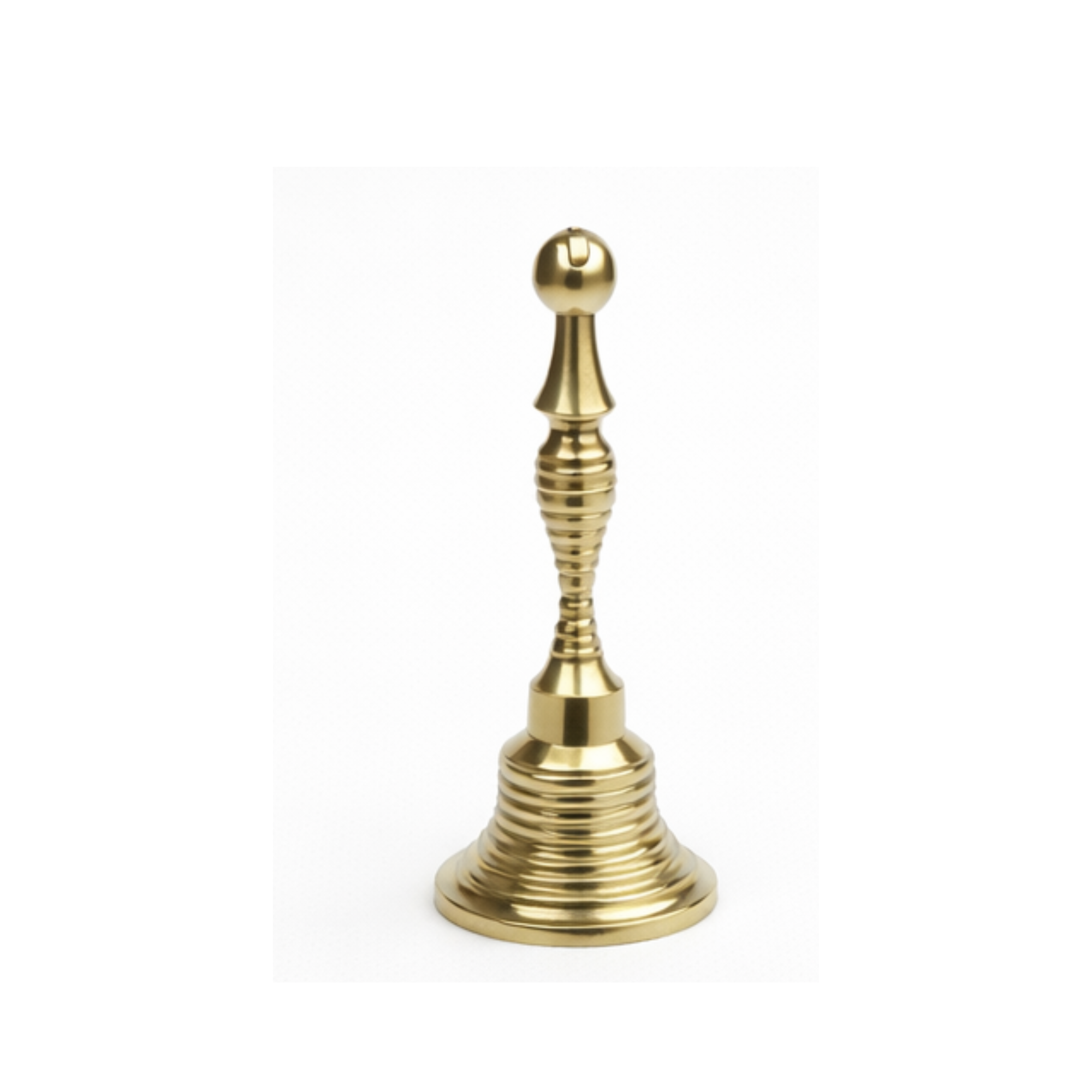 Elegant Brass Bell | Brass Ghanti | Decorative Prayer Bell