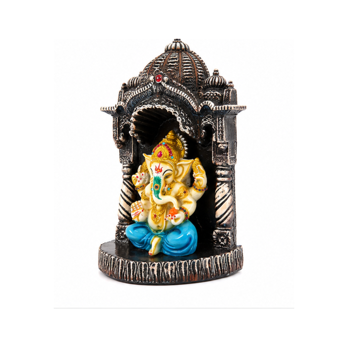 Ganesha Temple Wall Hanging | Traditional Ganpati Home Decor
