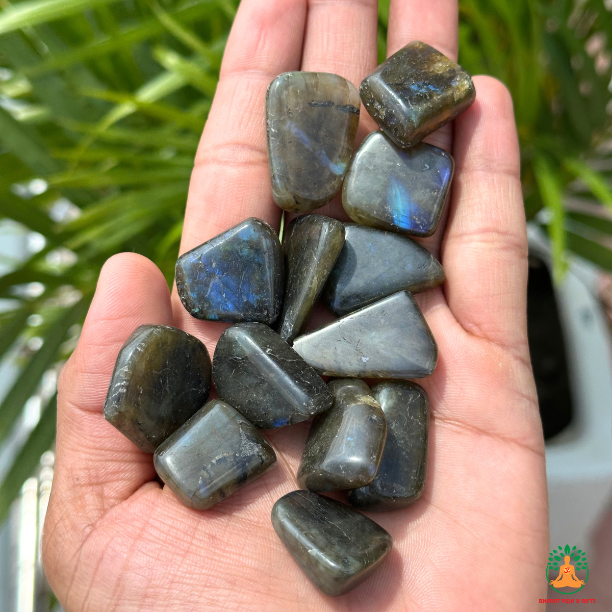 Labradorite Tumble Stones – Polished Natural Gemstones | Manifestation Healing and Meditation Crystals
