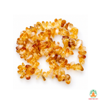 Orange Citrine Chips Crystal Necklace | Citrine Chips Beaded Necklace | Gemstone Necklace