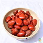 Natural Red Jasper Tumble Stones – Polished Red Gemstones | Manifestation Healing and Meditation Crystals