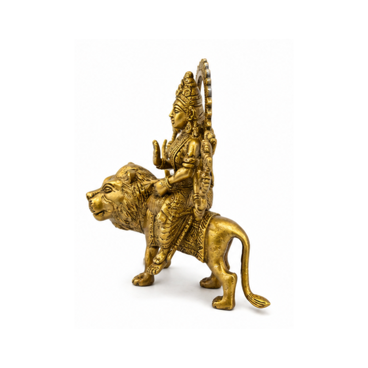 Brass Durga Devi Murti | Goddess Durga Maa Idol | Brass Durga Mata Statue