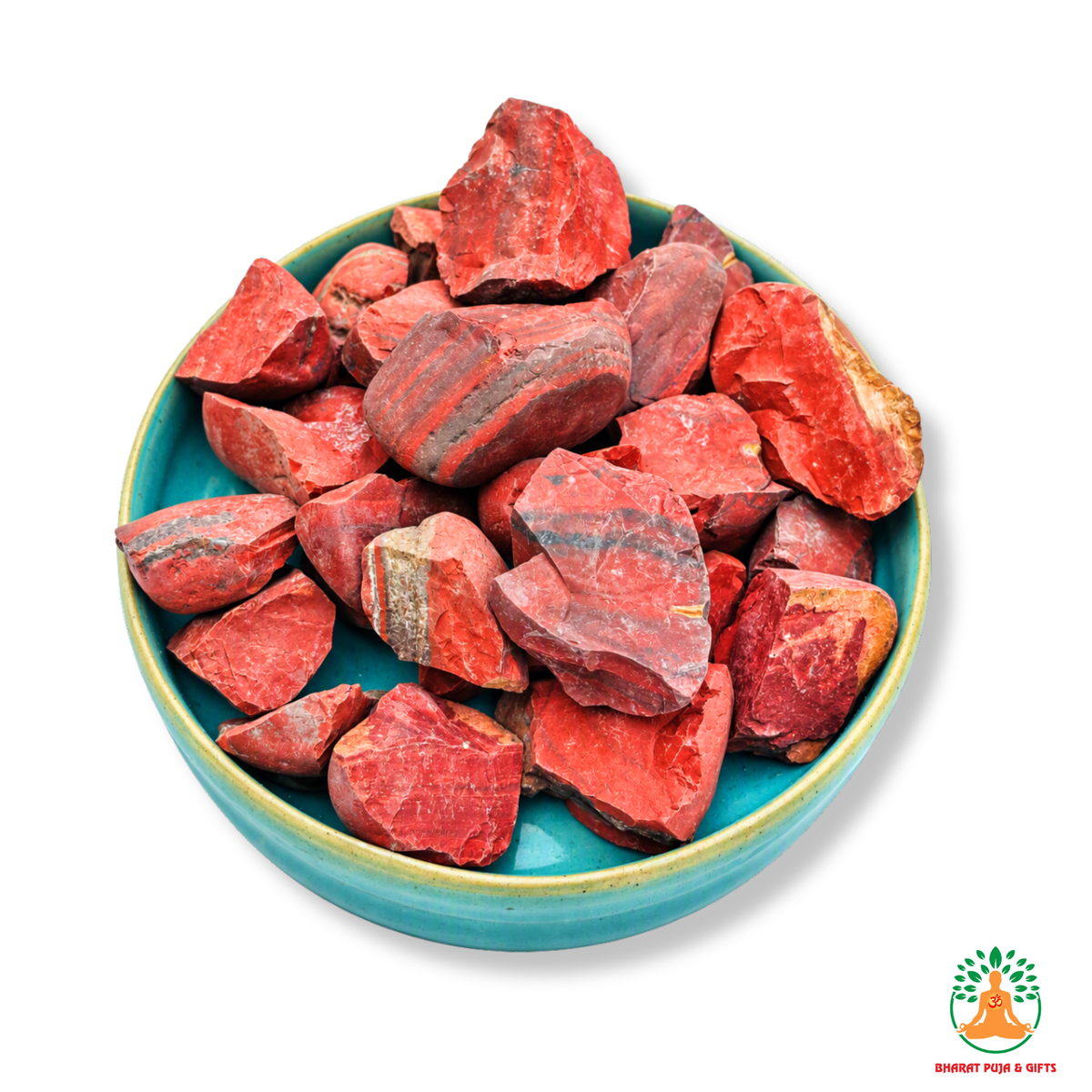 Red Jasper Raw Crystals – Natural Rough Unpolished Red Jasper Stones | Red Manifestation Healing and Meditation Crystals