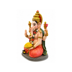 Premium Ganesha Murti | Ganapati Idol | Ganesha with Laddu Statue