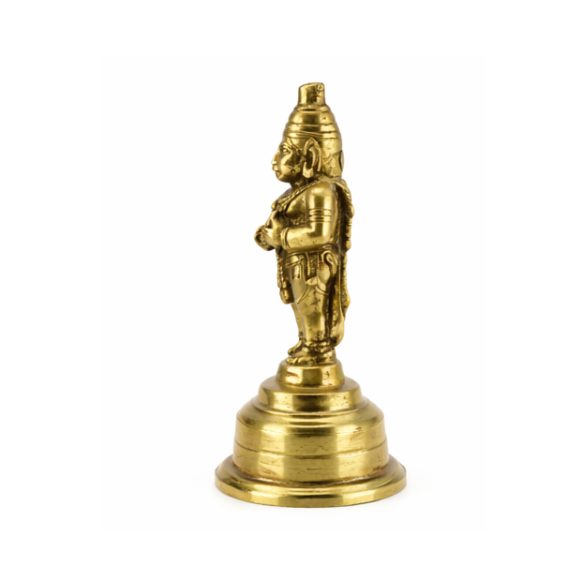 Brass Hanuman Bell | Brass Ghanti Bell with Hanuman Design | Indian Temple Puja Bell