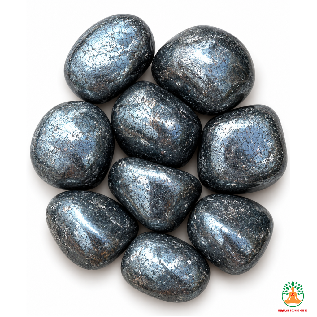 Hematite Tumble Stones – Polished Natural Gemstones | Manifestation Healing and Meditation Crystals
