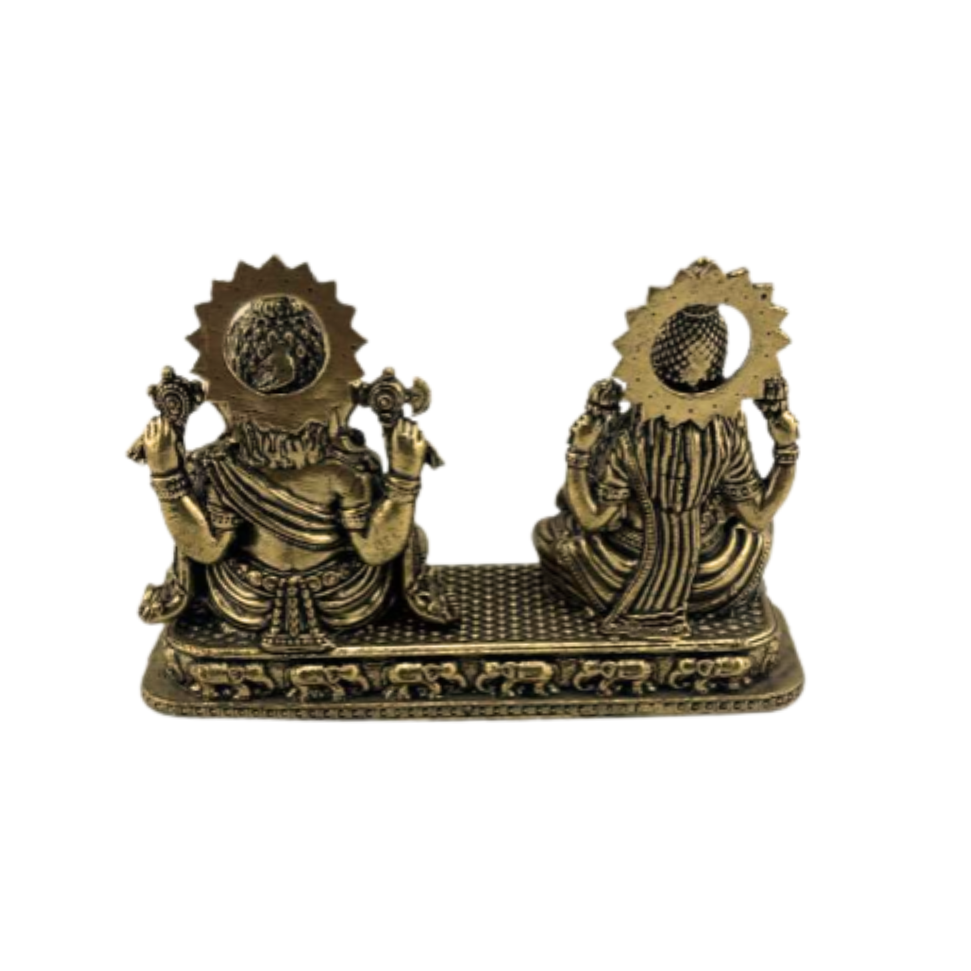 Panchaloha Lakshmi Ganesha Idol | Panchadhatu Laxmi Ganapati Murti | Panchadhatu Lakshmi Ganesha Statue | Diwali Gift