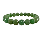 Green Aventurine Bracelet | Natural Green Crystal Gemstone Bracelet | Luck & Prosperity Jewelry | Crystal Bracelet | Gift for Men & Women