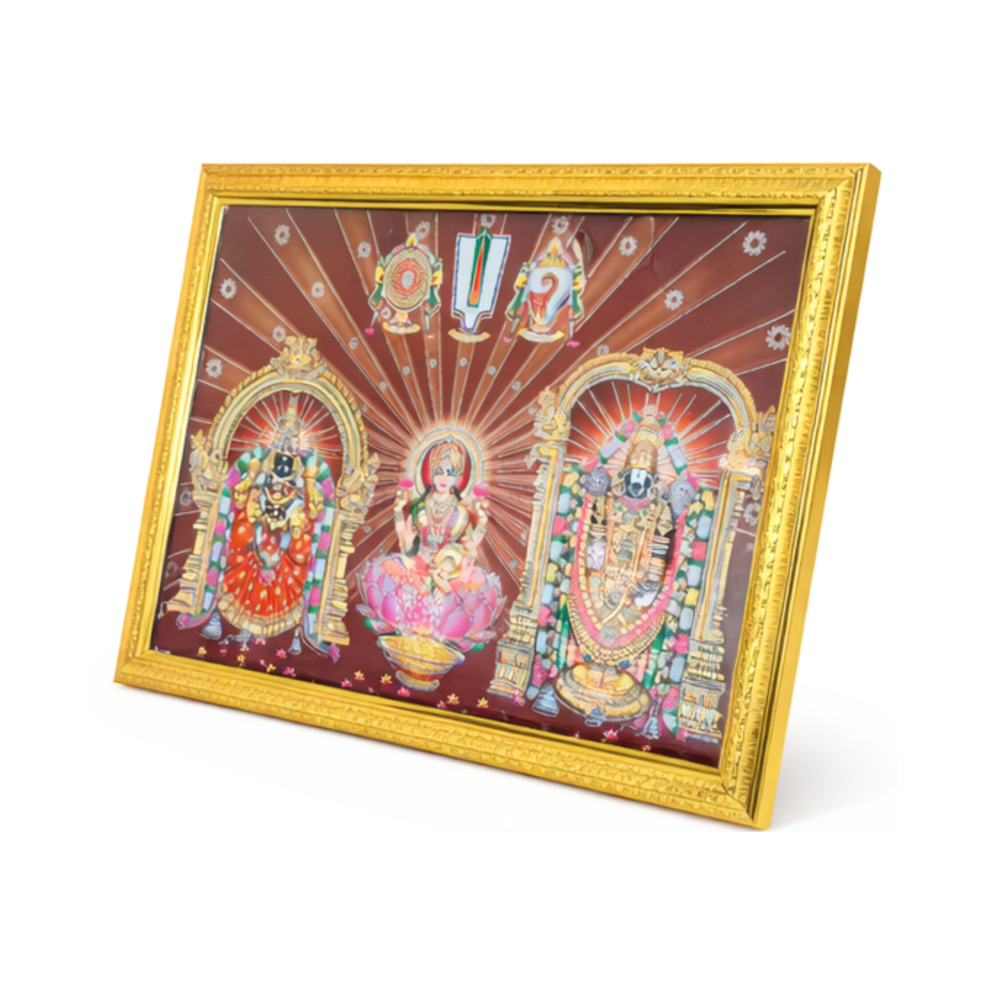Balaji Lakshmi Bhudevi Hanging Wall Photo