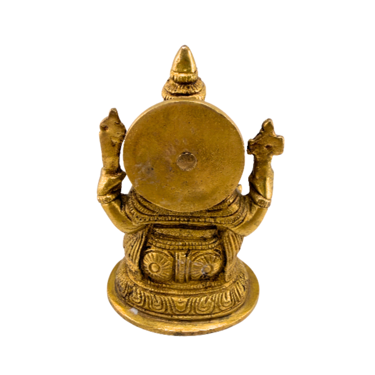 Brass Ganesha Murti | Lord Ganesha Sitting Idol | Brass Ganapati Statue