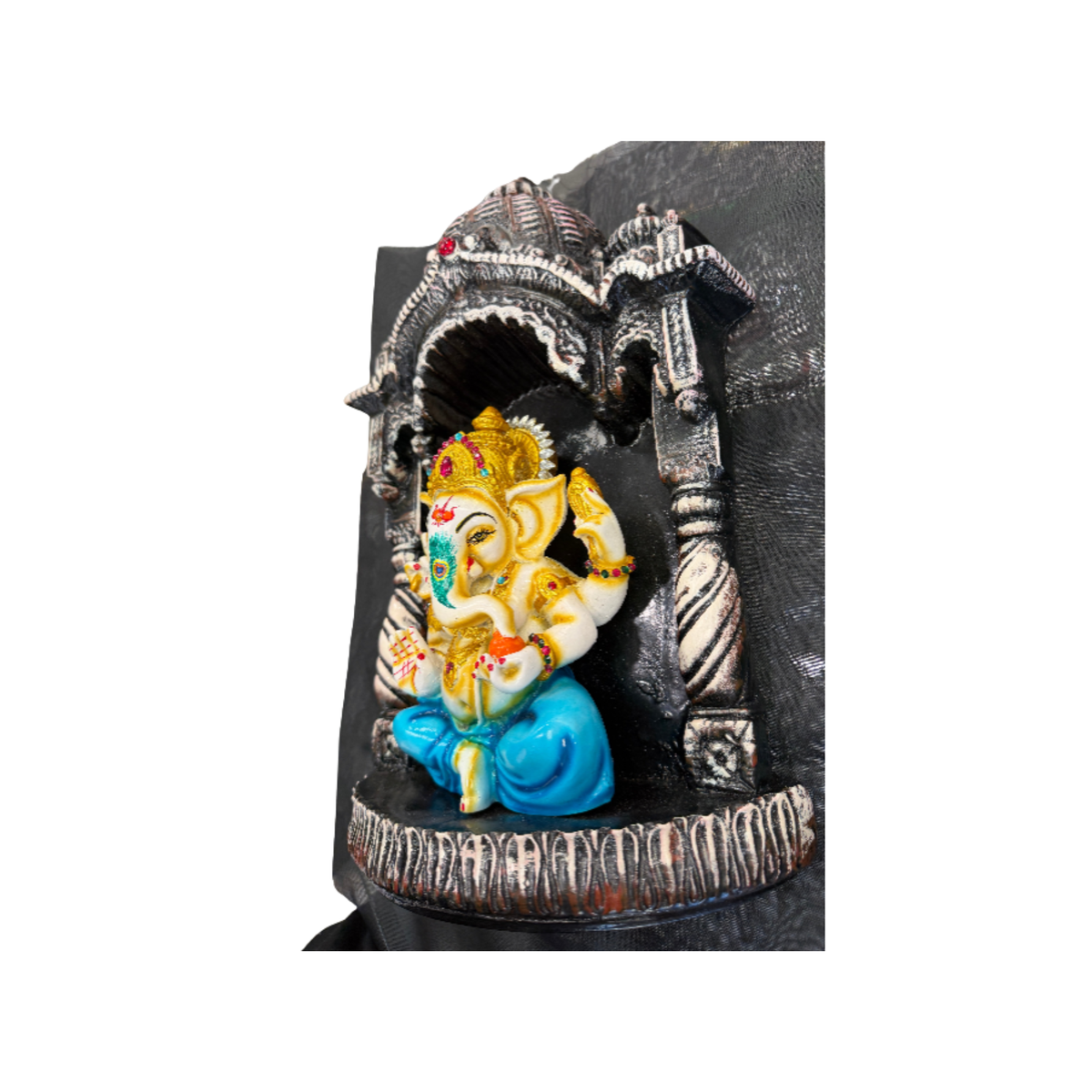 Ganesha Temple Wall Hanging | Traditional Ganpati Home Decor