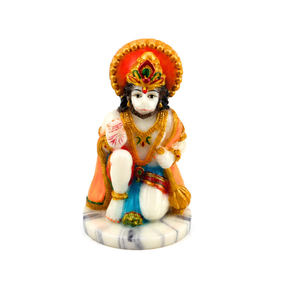 Small Hanuman Murti | Hanuman Statue | Lord Hanuman Idol for Car Dashboard Home Temple Puja
