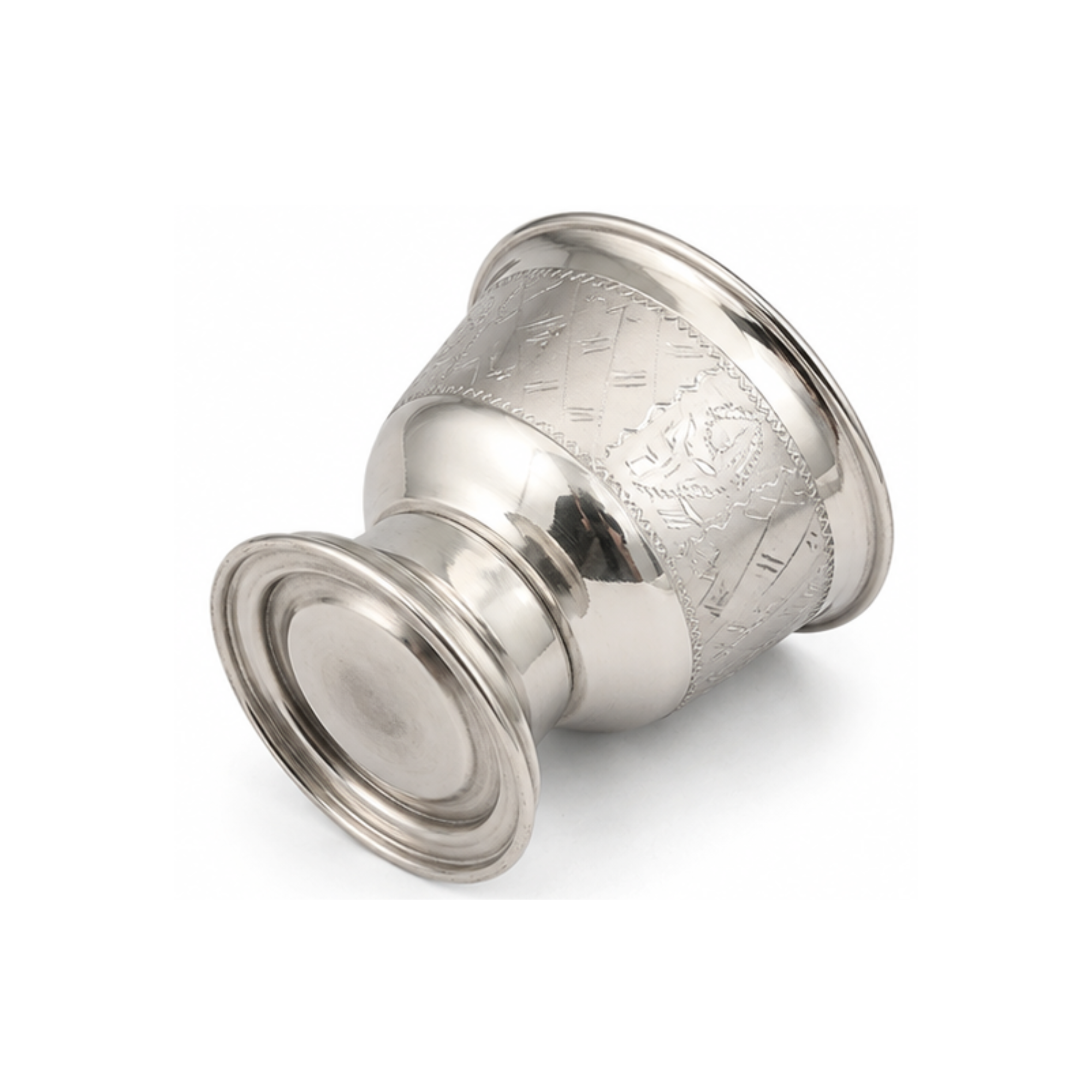 Pure Silver Sriman Cup 35g | Silver Chandan Cup | Silver Puja Cup