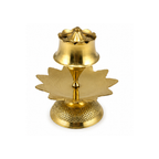 Brass Lotus Design Agarbatti Stand | Traditional Incense Holder | Brass Agarbatti Holder