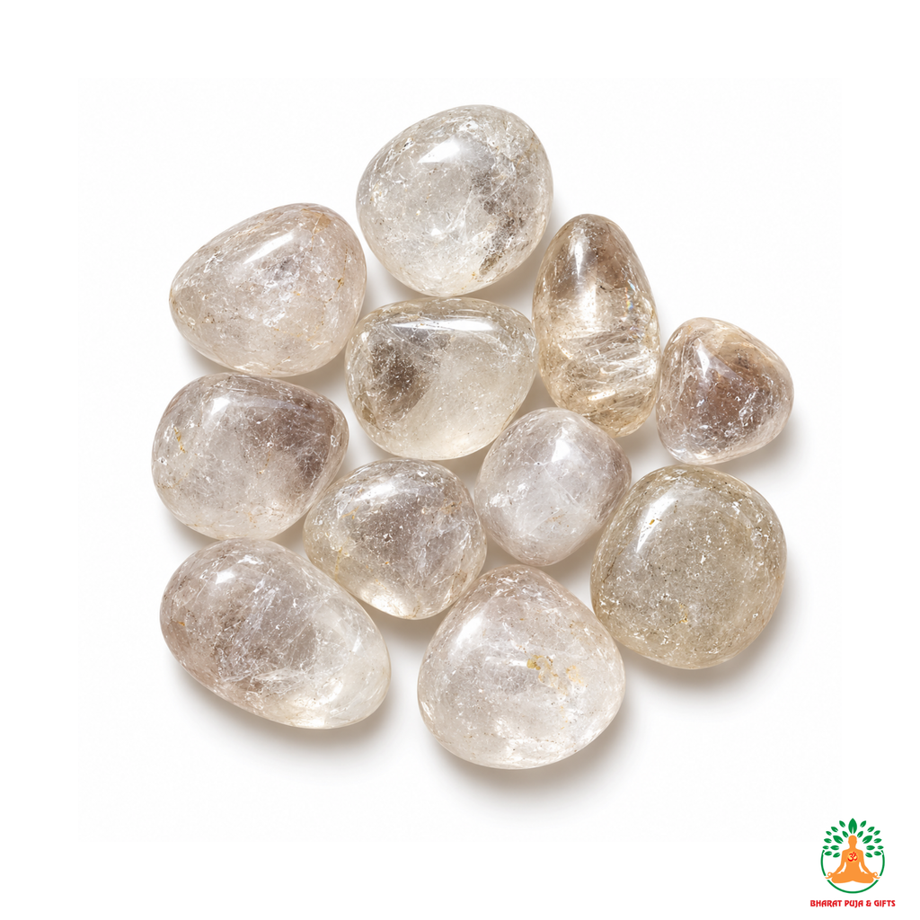 Smoky Quartz Tumble Stones – Polished Natural Gemstones | Manifestation and Healing Crystals