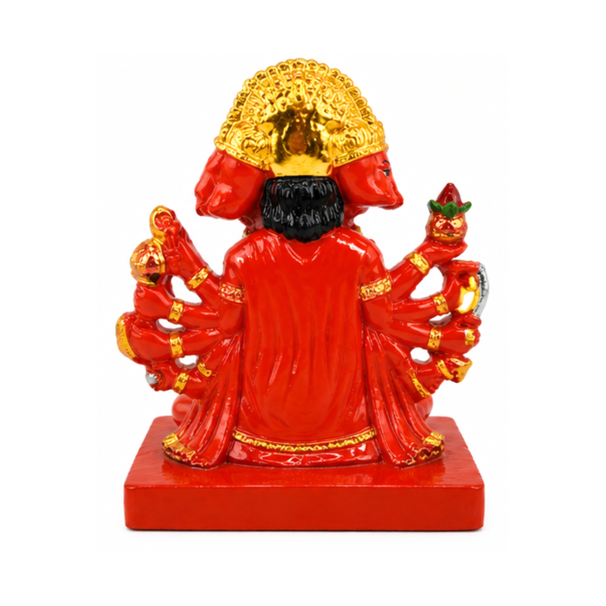 Panchmukhi Hanuman Murti | Five-Faced Lord Hanuman Idol | Hanuman for Car Dashboard Home Temple Puja