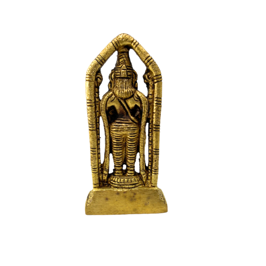 Brass Balaji Statue with Prabhavali | Lord Venkateswara Murti | Brass Balaji Idol | Lord Vishnu Murti