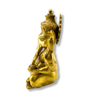 Brass Lord Ganesha Idol | Premium Ganapati Murti for Home Temple Puja Decor and Gifting | Lord Ganesha Statue