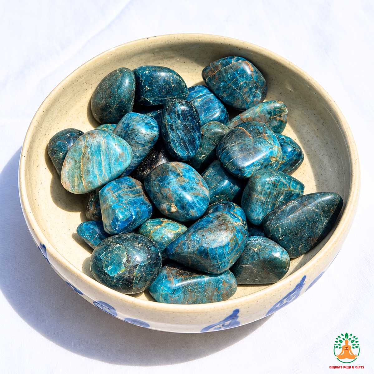 Natural Lepidolite Tumble Stones – Polished Blue Crystal Gemstones | Manifestation and Healing Crystals | High Quality Lepidolite Crystals