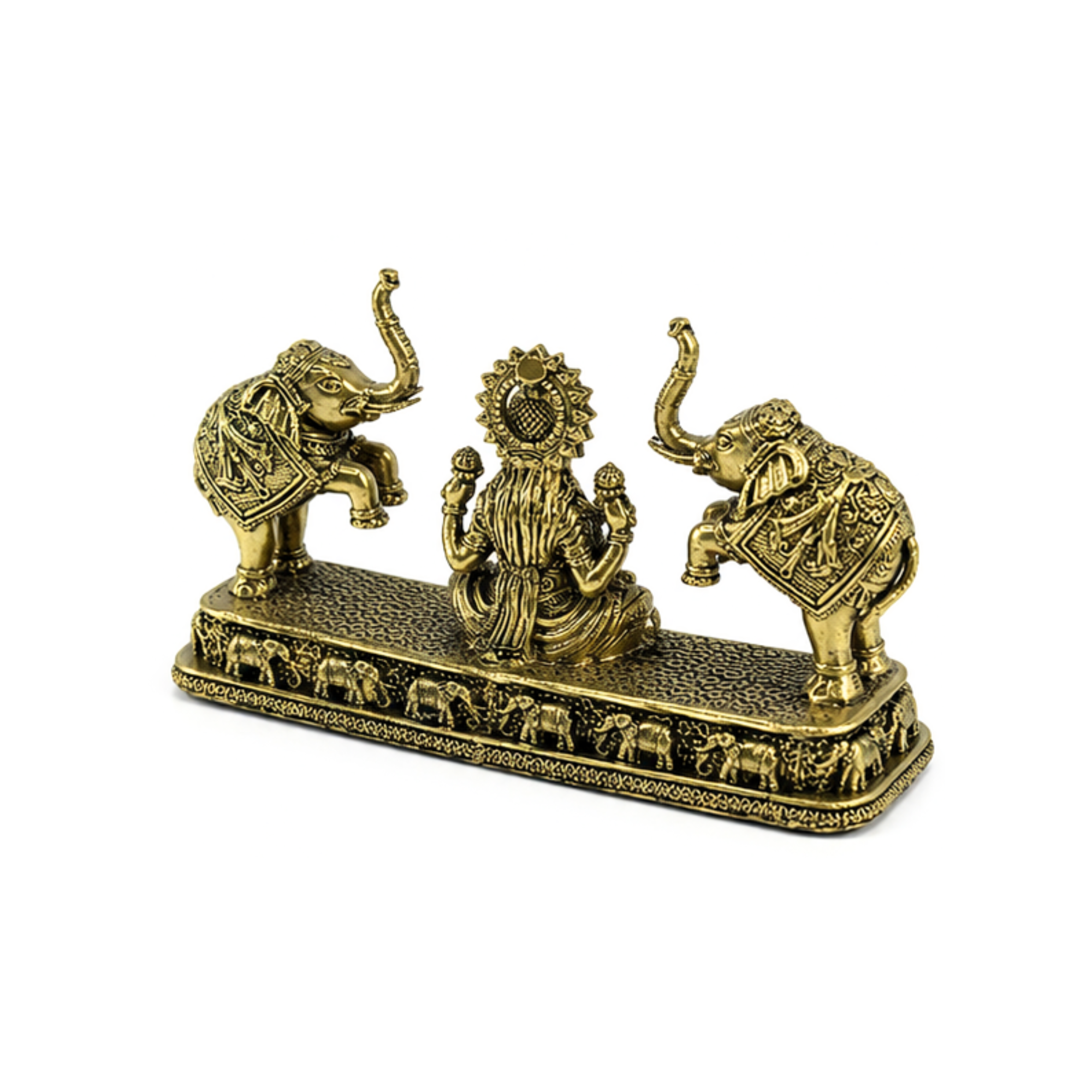 Panchadhatu Gajalakshmi Idol | Panchalogam Laxmi with Elephants Murti | Panchaloha Lakshmi Statue