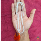 Clear Quartz Beaded Necklace 6mm & 8mm | Natural Crystal Gemstone Mala | Meditation & Spiritual Necklace | Crystal Necklace | Yoga Prayer Mala