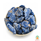 Sodalite Raw Crystals – Natural Rough Unpolished Blue Sodalite Stones | Blue Manifestation Healing and Meditation Crystals