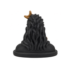 Adiyogi Shiva Idol | Shiva Bust with Golden Accents | Lord Shiva Statue for Car Dashboard