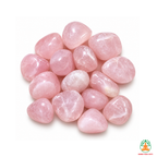 Natural Rose Quartz Tumble Stones – Polished Pink Gemstones | Manifestation Healing and Meditation Crystals