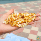 Orange Citrine Chips Crystal Necklace | Citrine Chips Beaded Necklace | Gemstone Necklace